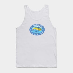 Ft. Lauderdale, Florida, Leaping Dolphin Tank Top